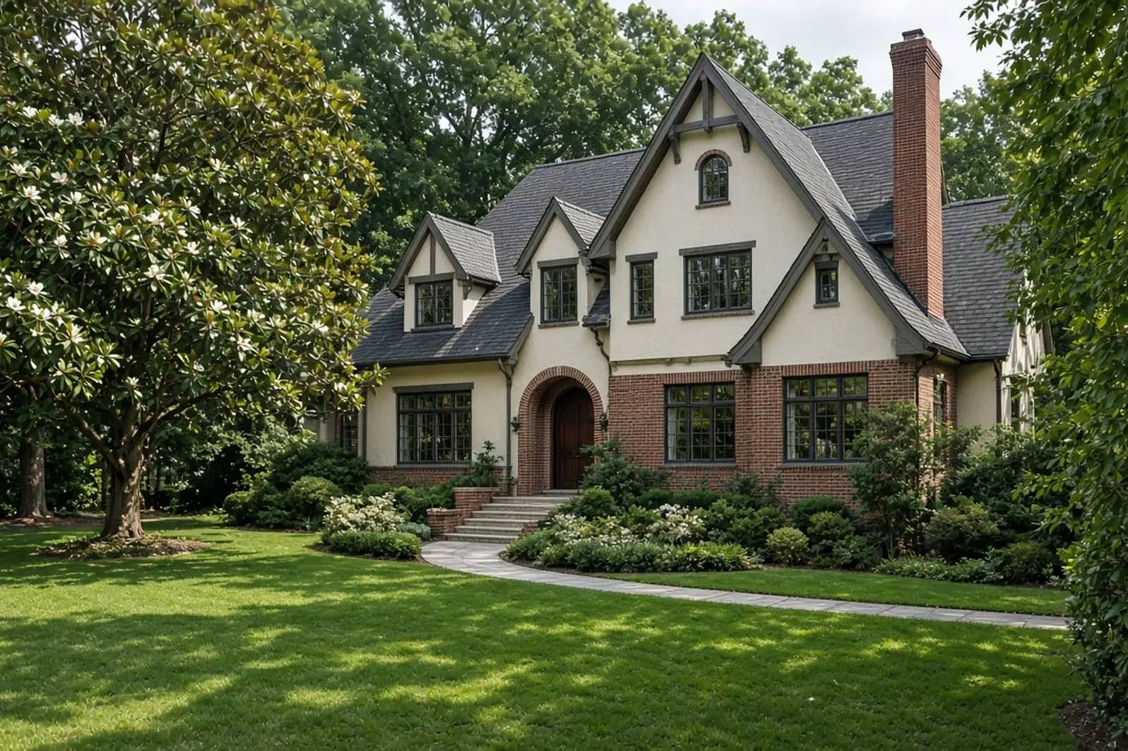 Same exterior after MLS-safe correction