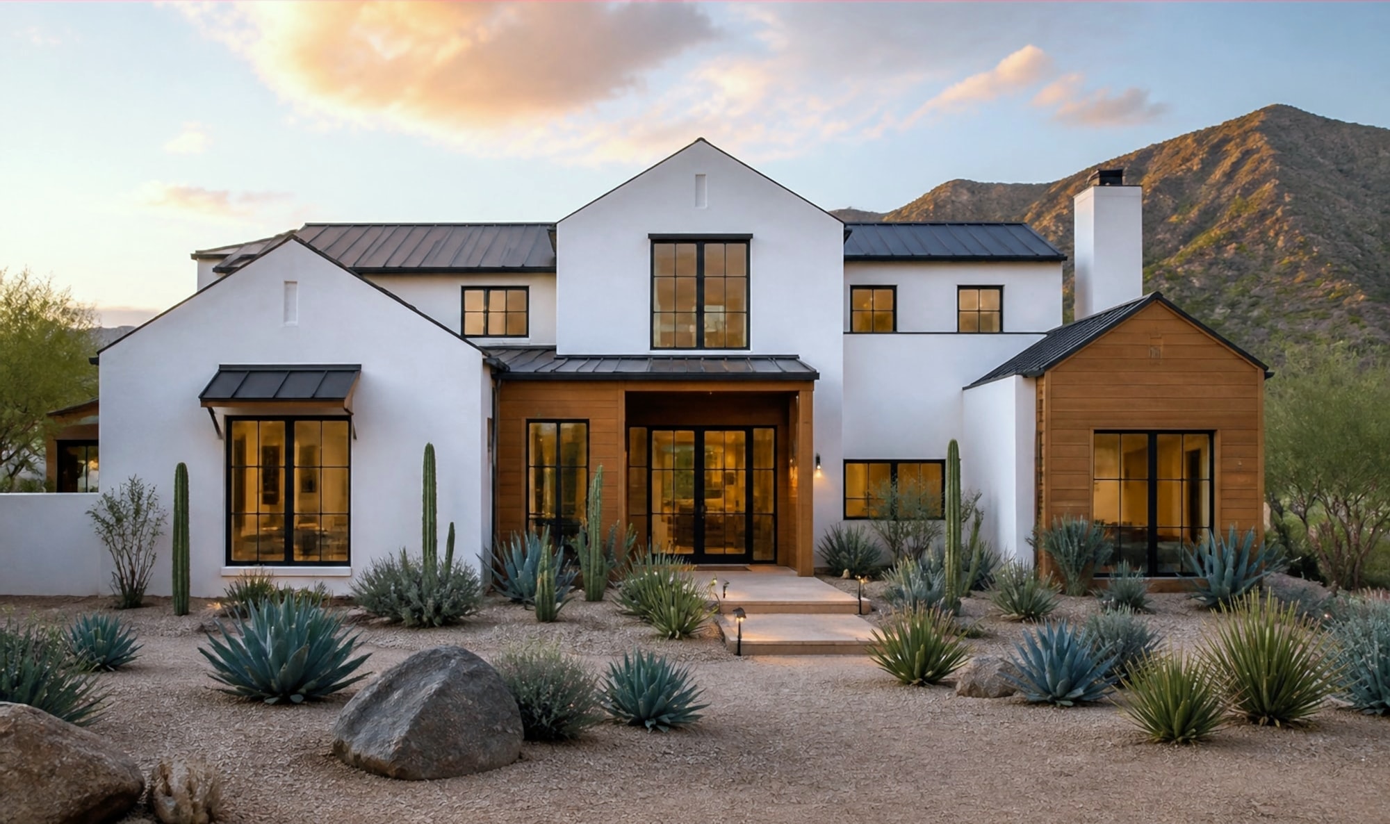 Same exterior after banner strip — no invented architecture